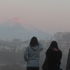 2018年　元旦の富士山