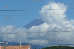P1300945　7月29日 今朝の富士山