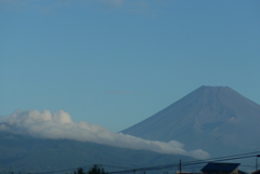 P1170959　9月8日 今朝の富士山
