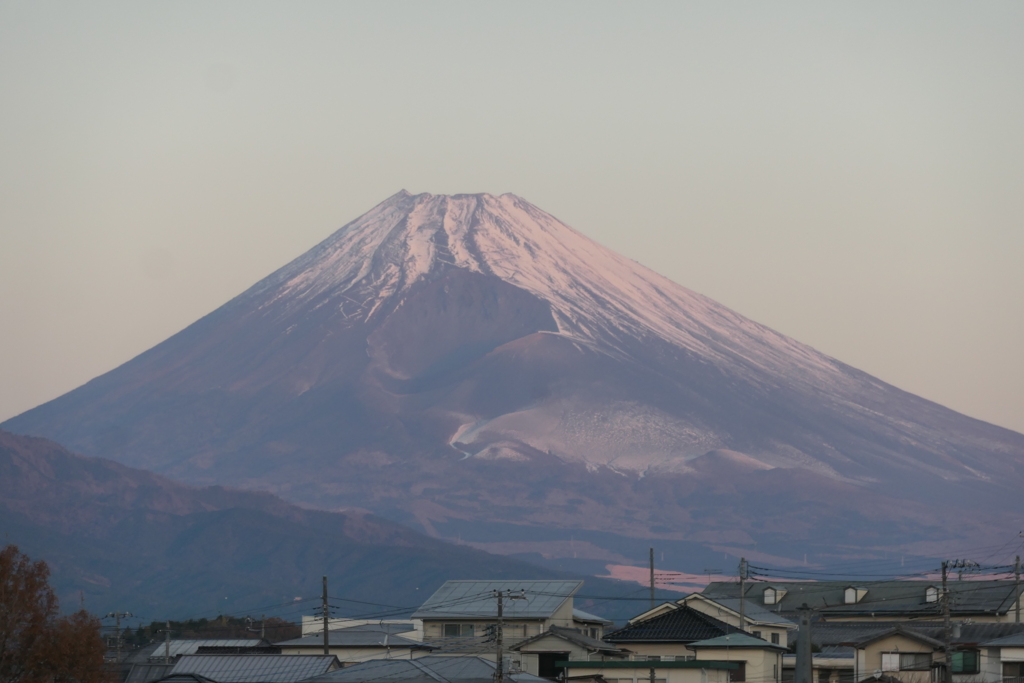 P1069675　12月20日 今朝の富士山
