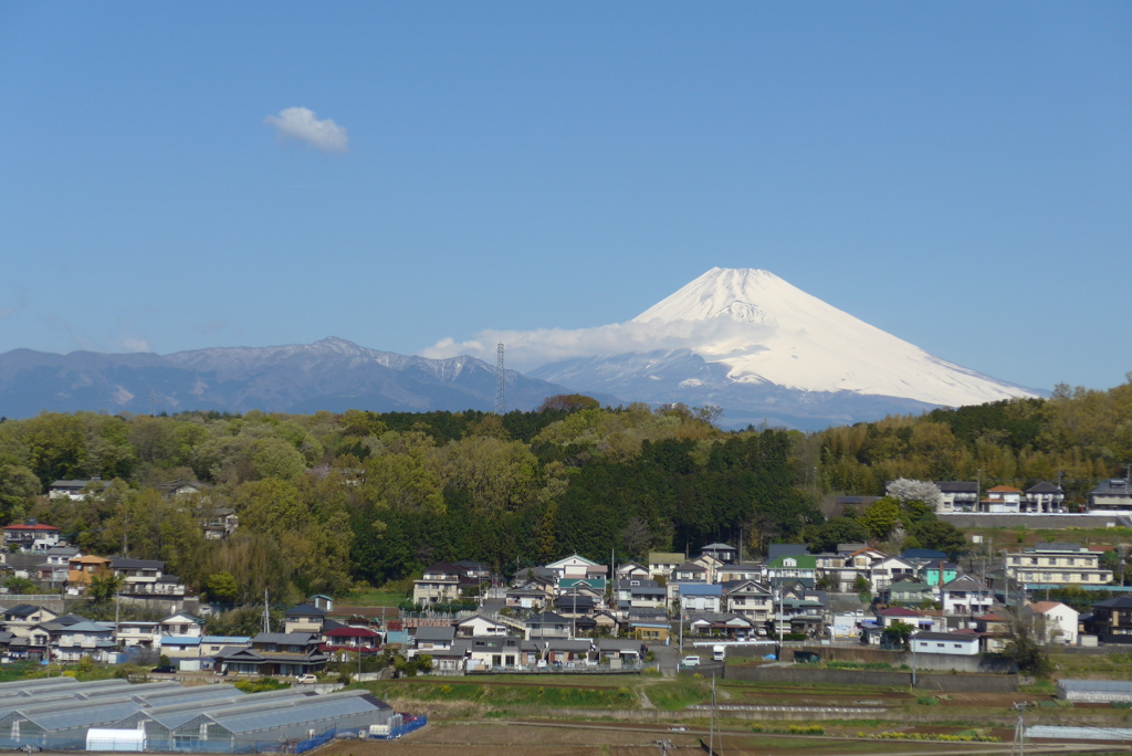 P1140625　4月13日 今朝の富士山