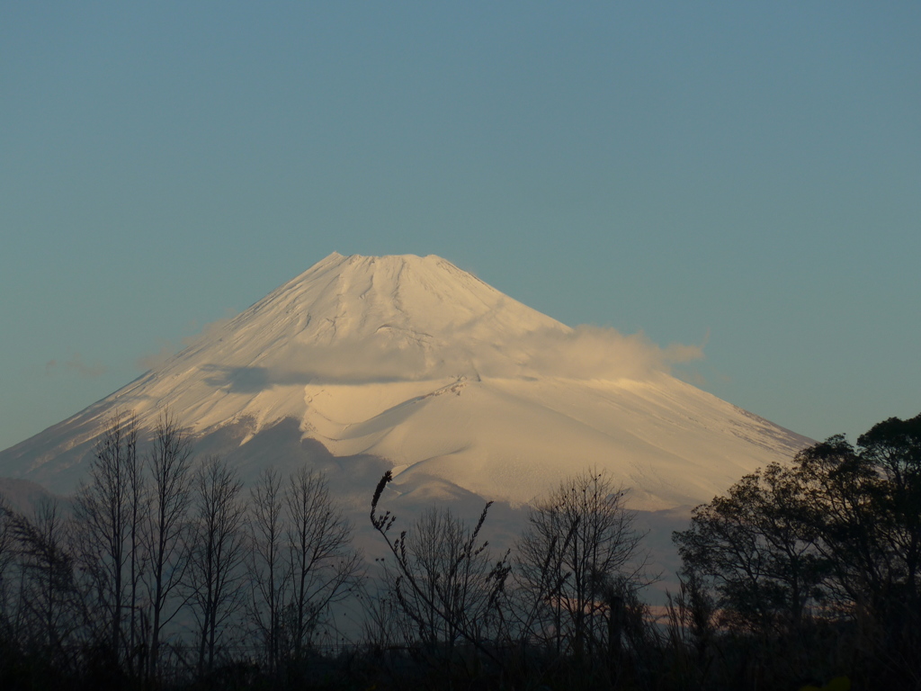 P1130057　12月14日 今朝の富士山