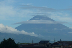 P1330971　8月8日 今朝の富士山