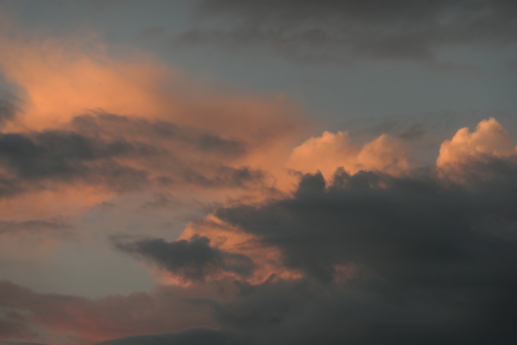P1069141　朝焼けの空