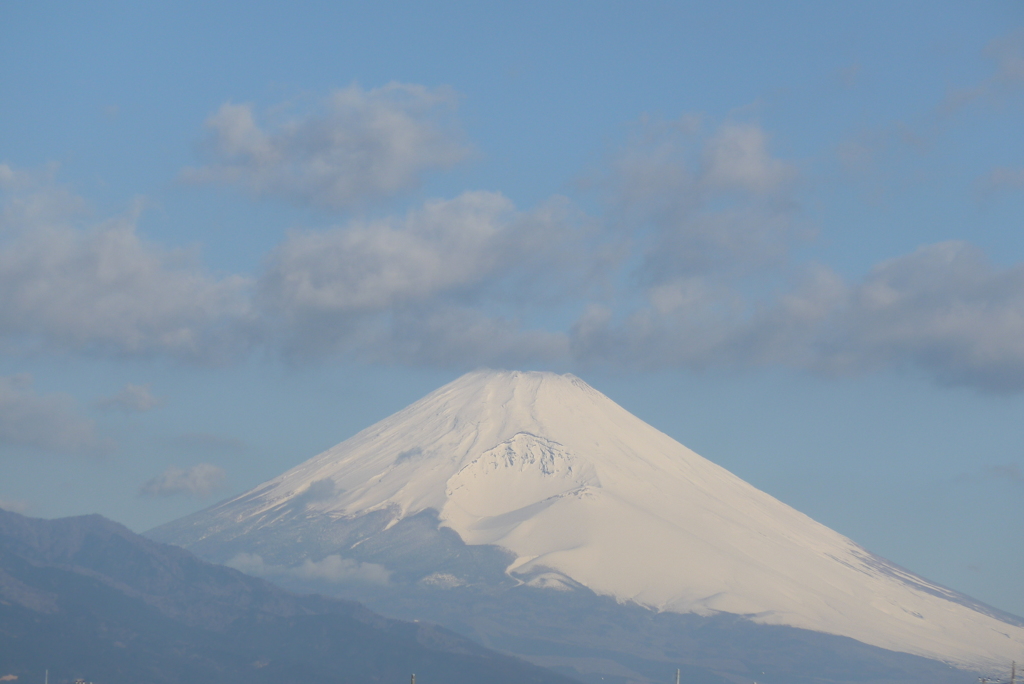 P1140020　3月9日 今朝の富士山
