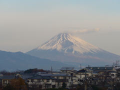 12月08日　朝の富士山