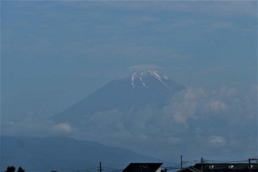 P1270804 (2)　6月24日 今朝の富士山