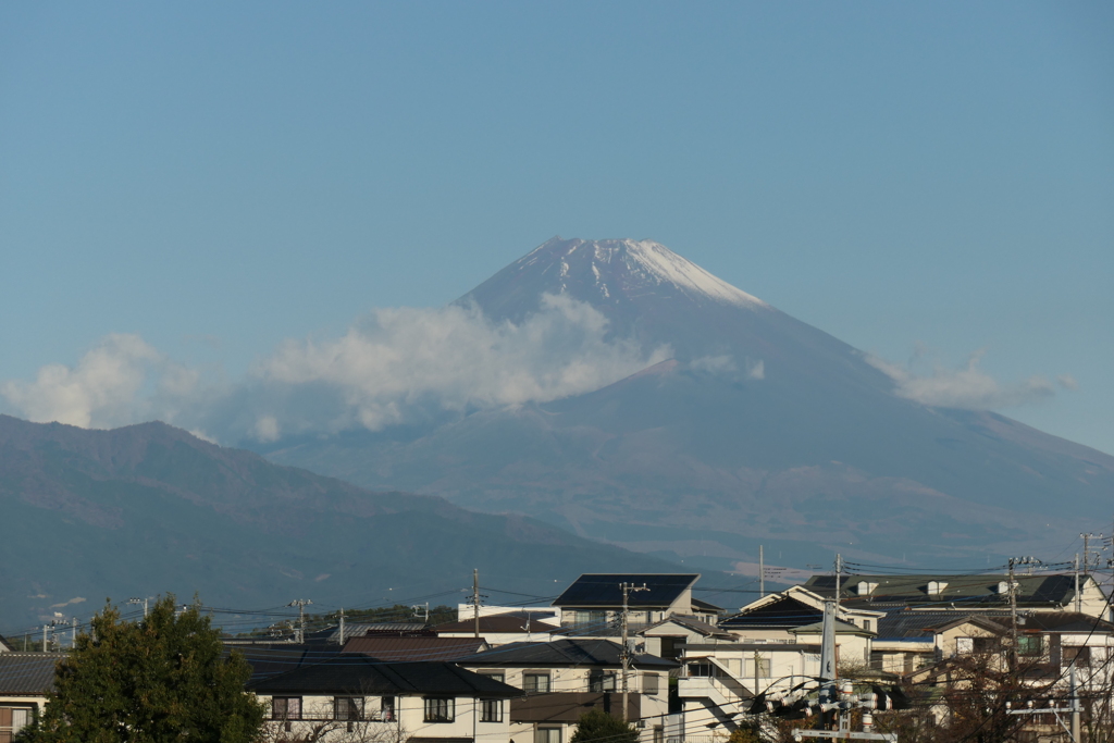 P1000134　11月10日 今朝の富士山