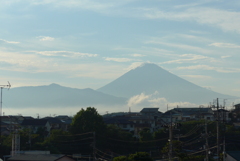 P1300801　6月26日 夕暮れの富士山
