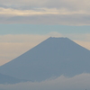 １１月４日　朝の富士山