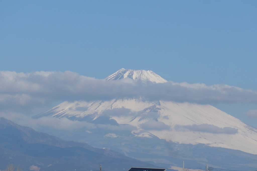 P1290359　2月26日 今朝の富士山