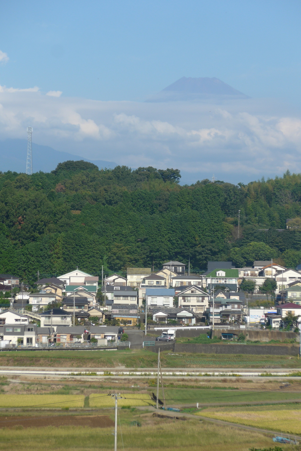 P1250113　10月13日 今朝の富士山