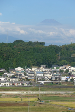 P1250113　10月13日 今朝の富士山
