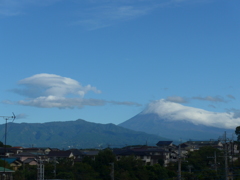 P1100940　8月8日 朝の富士山