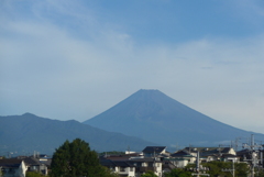 P1360620　8月26日 今朝の富士山