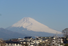 P1250867　2月4日 今朝の富士山
