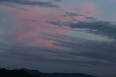 P1080254　ある日の夕空