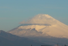 P1190560　12月24日 今朝の富士山