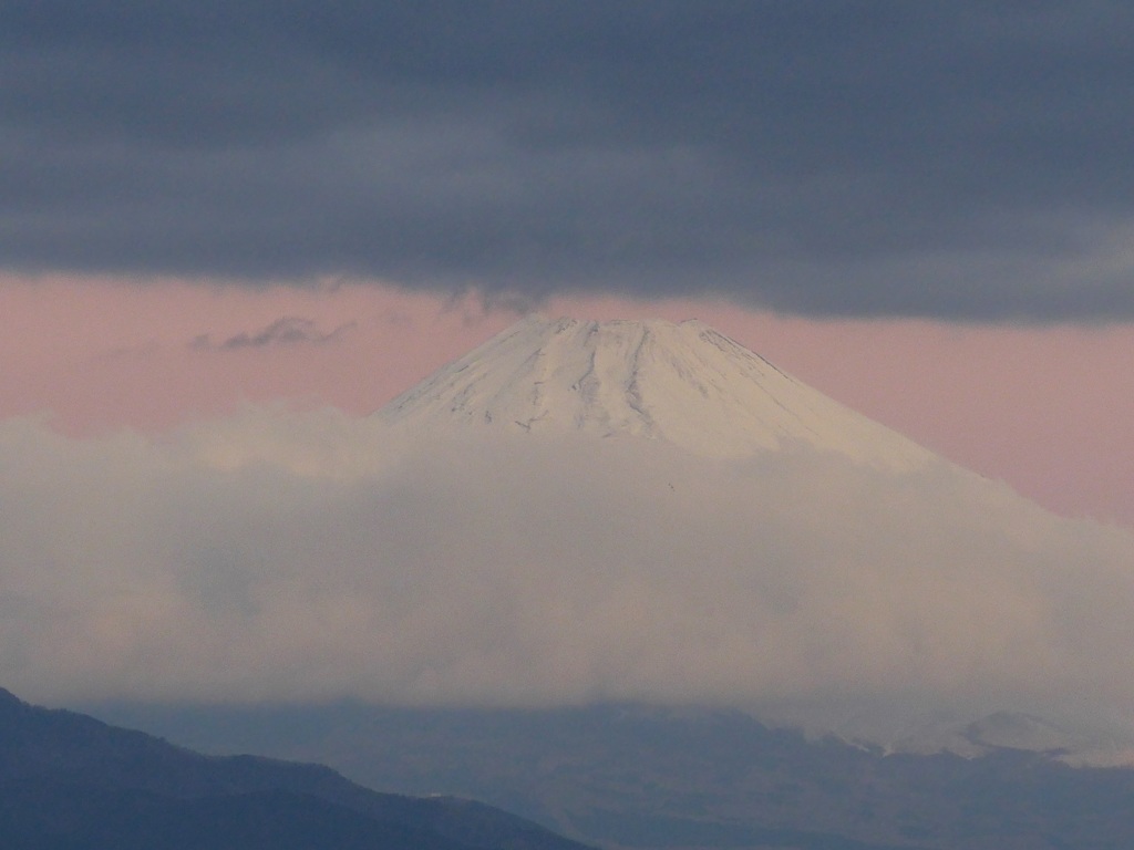 P1130075　12月15日 今朝の富士山