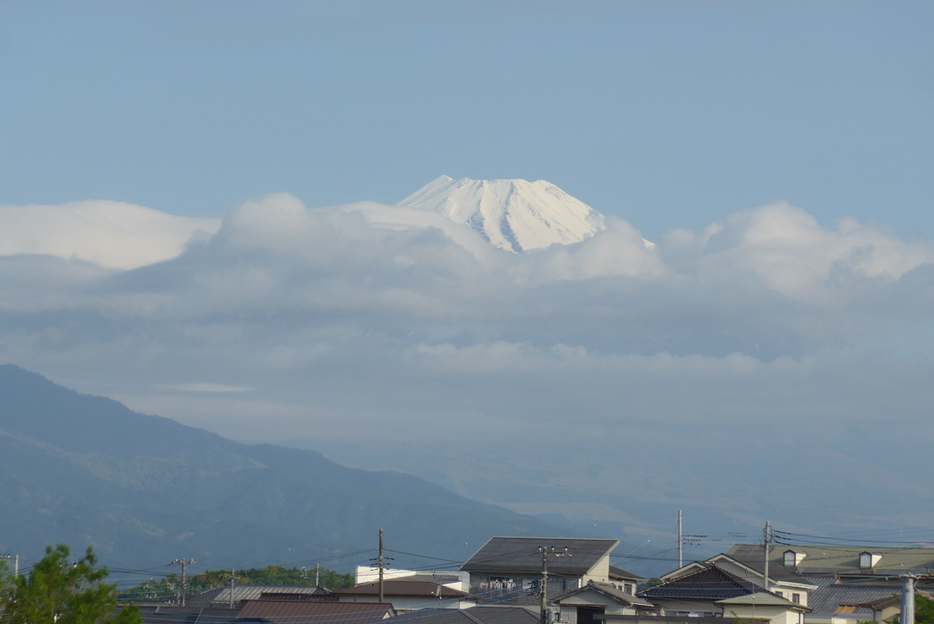 P1260986　4月27日 今朝の富士山