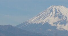 P1290114 (2)　1月17日 今朝の富士山