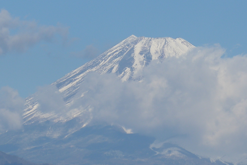 P1290231　1月31日 今朝の富士山