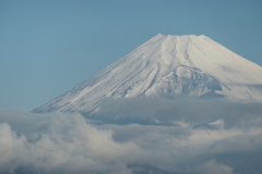 P1000830　3月3日 今朝の富士山
