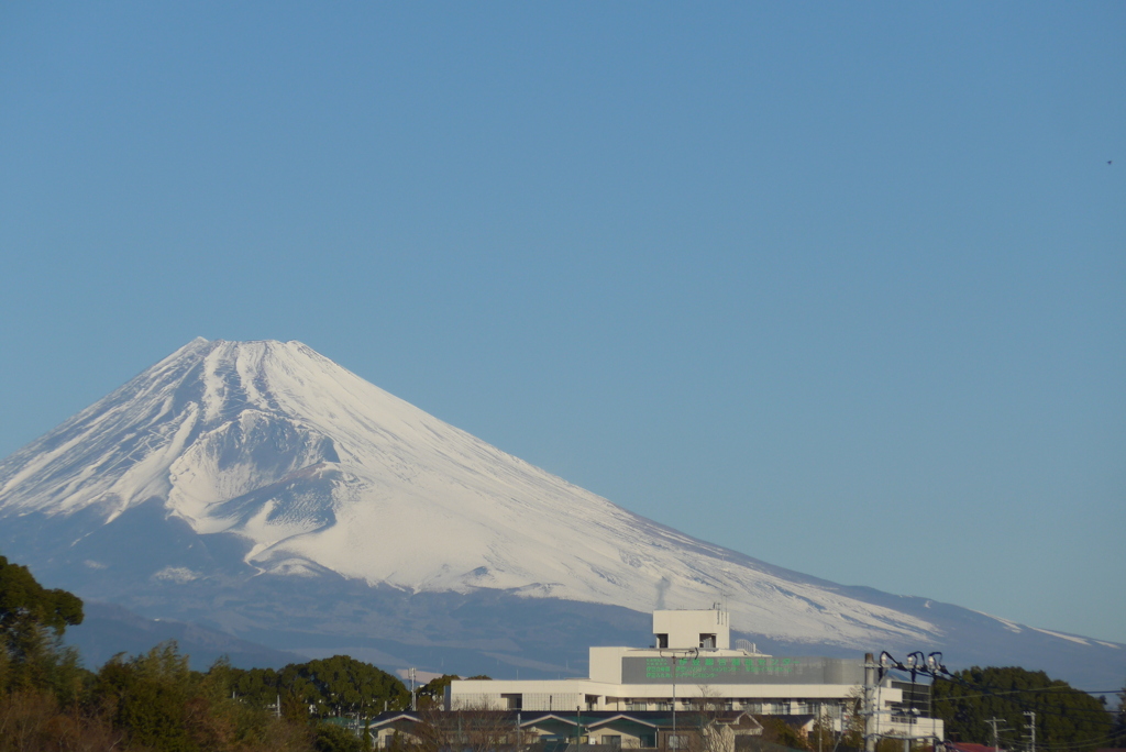 P1290242　2月1日 今朝の富士山