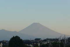 P1380965　7月29日 今朝の富士山