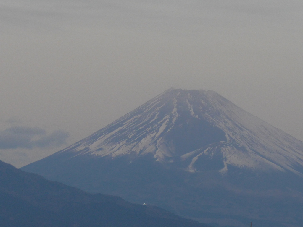 12月16日　今朝の富士山