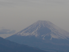 12月16日　今朝の富士山