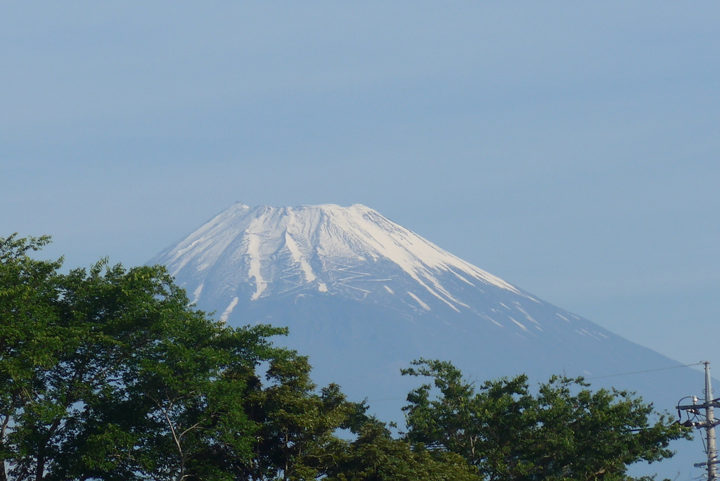 P1160477　6月14日 今朝の富士山