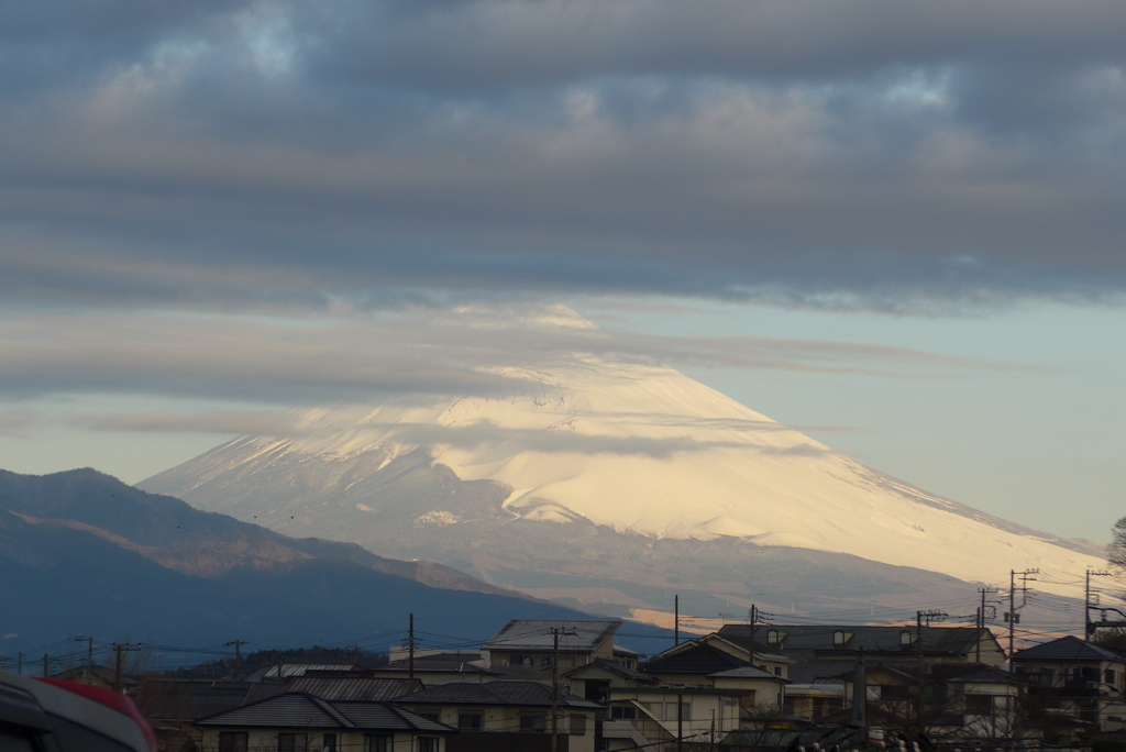 P1250848　1月26日 今朝の富士山