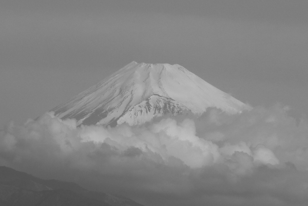 P1210725　4月10日 今朝の富士山