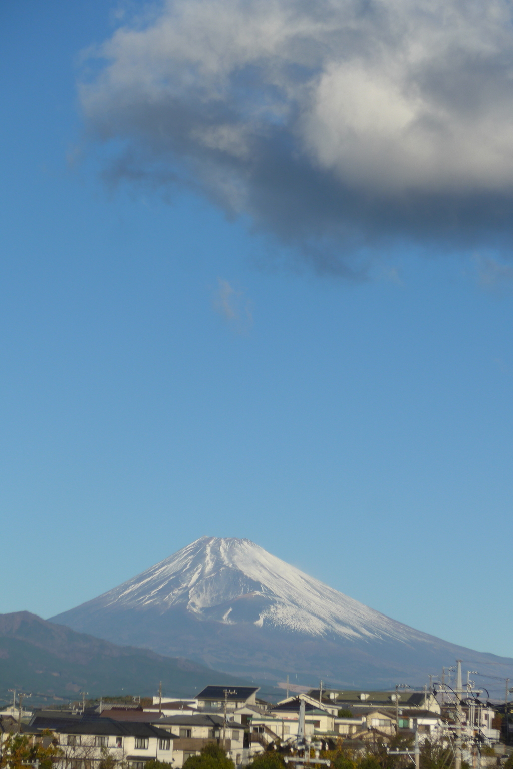 P1390298　12月4日 今朝の富士山
