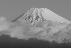 P1200295　2月17日 今朝の富士山