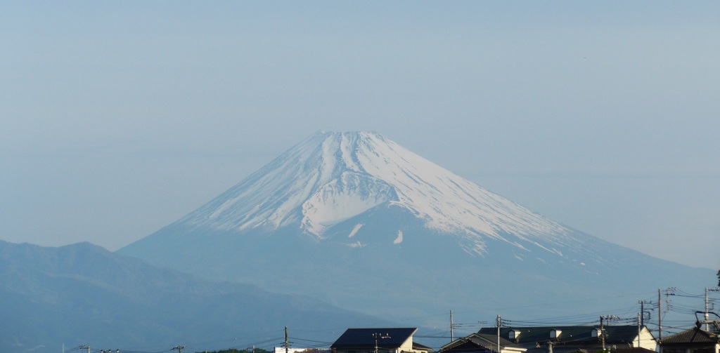 P1150177　令和元年5月3日 今朝の富士山