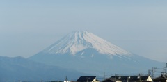 P1150177　令和元年5月3日 今朝の富士山