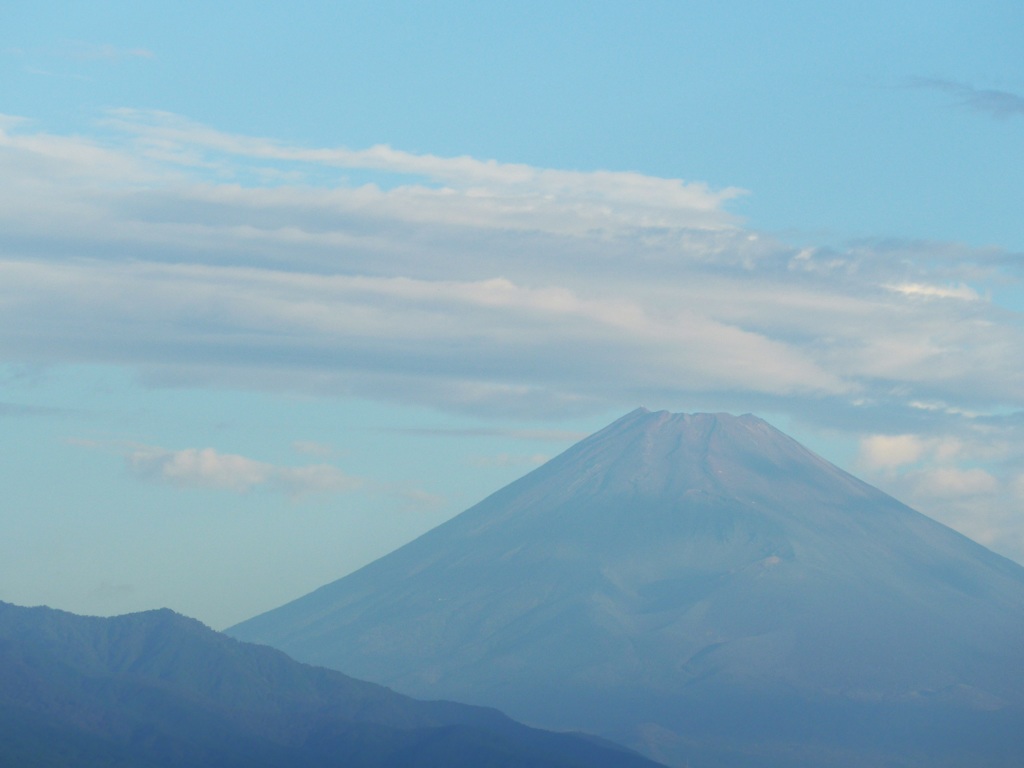 P1110626　9月24日 朝の富士山