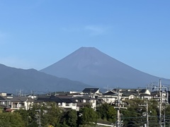 IMG_0243　9月24日 今朝の富士山