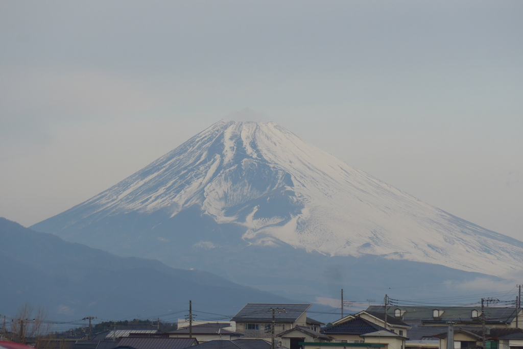 P1290157　1月23日 今朝の富士山
