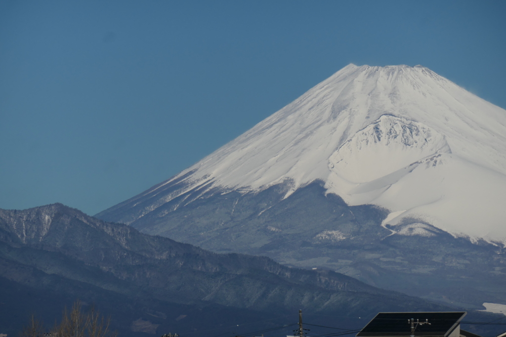 P1035150　2月26日 今朝の富士山