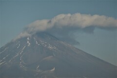 P1000632 (2)　1月22日 今朝の富士山