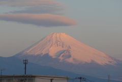 P1190697 (2)　1月12日 今朝の富士山