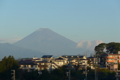 P1280585　10月16日 今朝の富士山