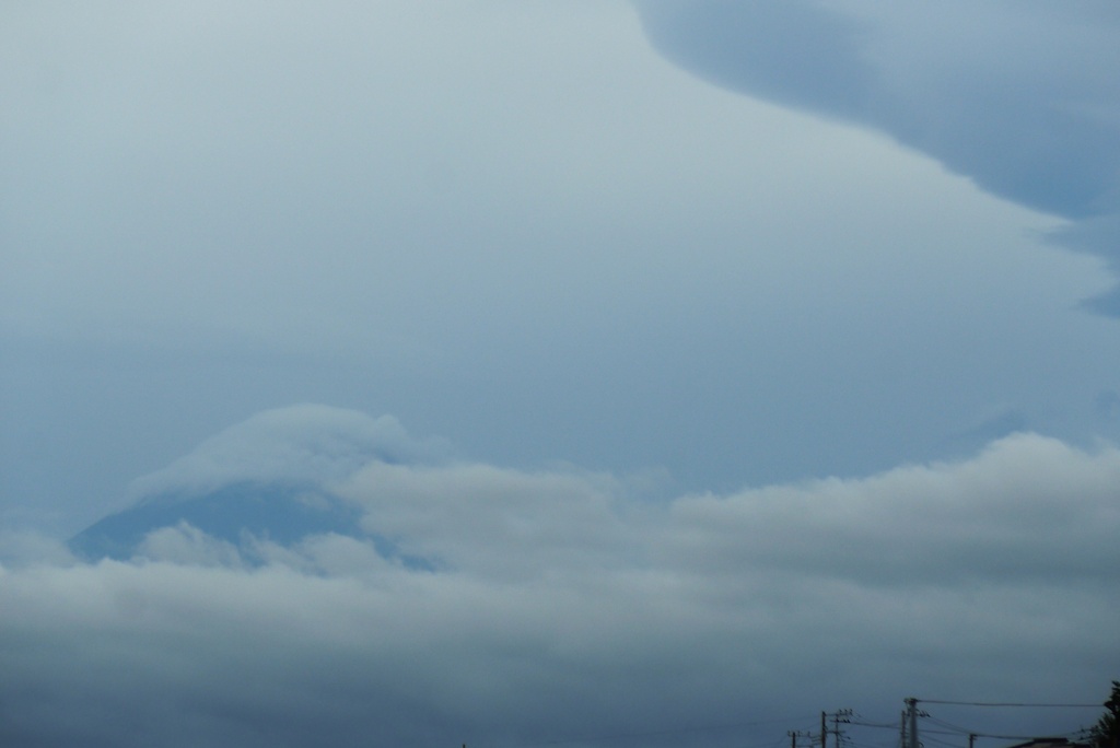 P1310119　8月17日 今朝の富士山