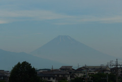 P1380745_edited　6月9日 今朝の富士山