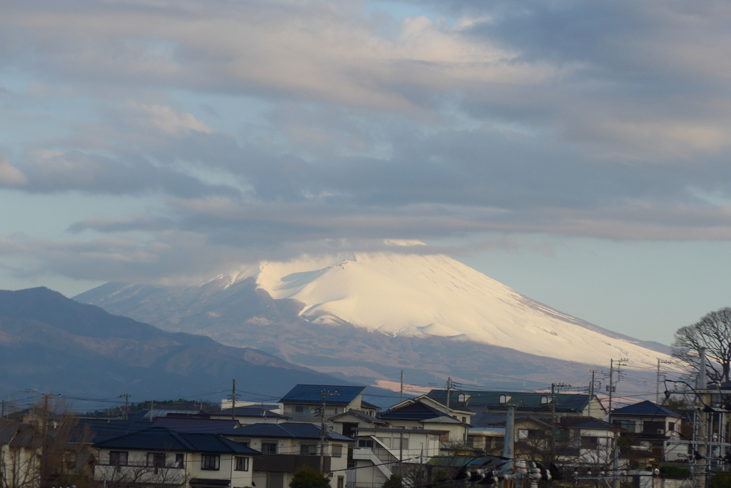 P1260314　3月15日 今朝の富士山