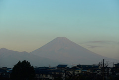 P1370059_edited　11月13日 今朝の富士山