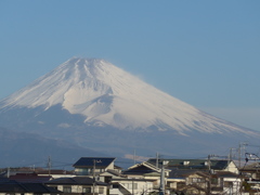 P1070421　３月２日 今朝の富士山